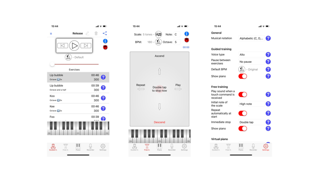 singen lernen App - geht das? Vox Tools Screenshot